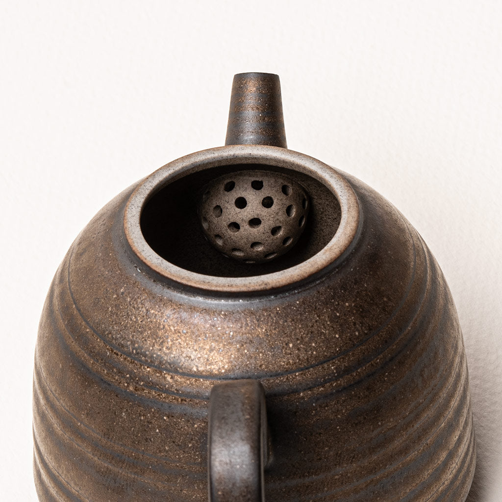 Cha Hu In Ancient Blackened Copper Glaze chababytea