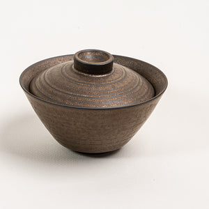 Ceramic Gaiwan With Wide Flared Lip For Easy Gongfu Brewing