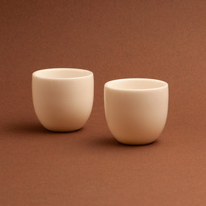 Blanc De Chine Dehua Ivory Porcelain Tea Cups Regular Size