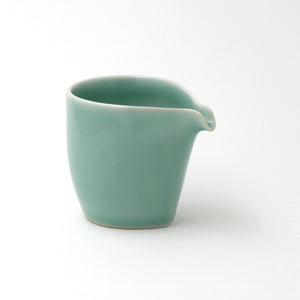 Tea Server Pot In Translucent Smoky Blue Longquan Celadon Porcelain
