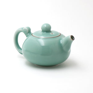 Teapot Celadon Porcelain In Translucent Smoky Blue Glaze From Longquan